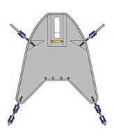 Picture of Disposable High Easy Slings - Clip Fixings (for Arjo Hoist) - LARGE