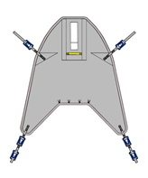 Picture of Disposable High Easy Slings - Clip Fixings (for Arjo Hoist) - X - LARGE