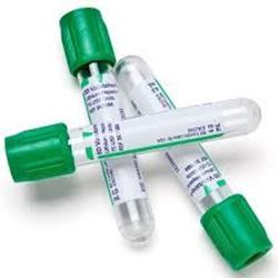 Picture of BD Vacutainer Blood Sample Tube - Sodium Herparin - 4ml Plastic Green (100)