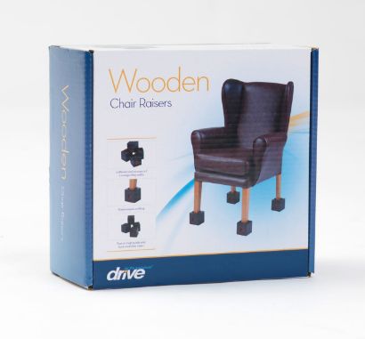  Wooden Chair Raisers 3" (4) 