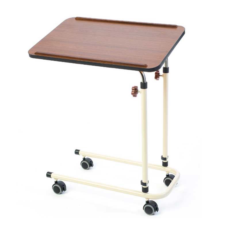 Picture of Lomond Overbed Table with Wheels - Walnut