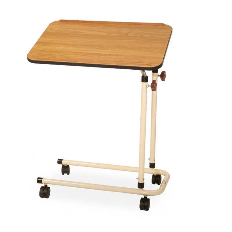  Lomond Overbed Table with Wheels - Oak
