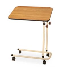  Lomond Overbed Table with Wheels - Oak