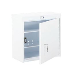 Picture of Drug & Medicine Cabinet - 2 Shelves/Single Door - 600mm x 300mm x 600mm