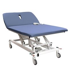 Picture of Doherty 2 Section Bariatric Plinth - Newbury Blue