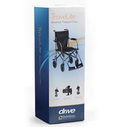 18" TraveLite Transport Chair 