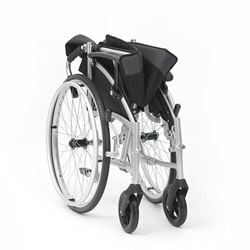  19" Phantom Silver Wheelchair - Self-Propel