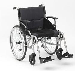 Picture of 19" Phantom Silver Wheelchair - Self-Propel