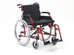 Picture of XS Aluminium Wheelchair (20" - Red) - Self Propel