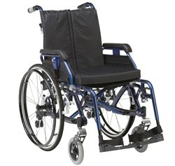 Picture of 18" K-Chair Suspension Wheelchair (Blue)