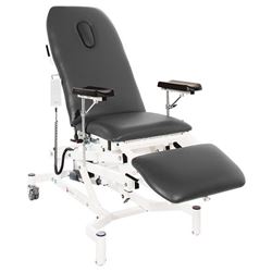Picture of Doherty Phlebotomy Chair with Breathing Hole - Slate Grey
