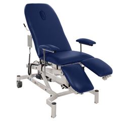 Picture of Doherty Treatment Chair with Breathing Hole - Storm Blue