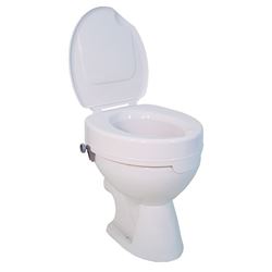 Ticco Raised Toilet Seat With Lid - 6" 