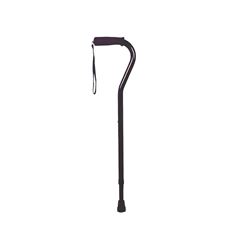 Picture of Swan Neck Walking Stick with Foam Handle - Black