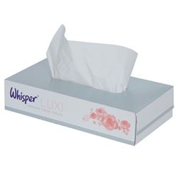 Picture of 2-Ply White Facial Tissues (100 Sheets x 36 Boxes)