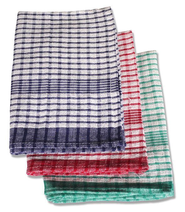 Picture of Rice Weave Tea Towels, Assorted Colours (10 pack)