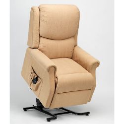 Picture of Indiana Petite Riser Recliner - Biscuit