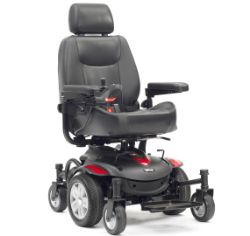 Picture of Titan AXS Mid-Wheel Powerchair - Red/Blue