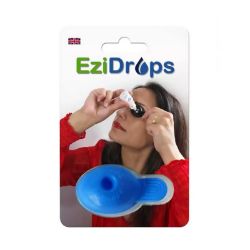 EziDrops Eye Drop Applicator - Blue