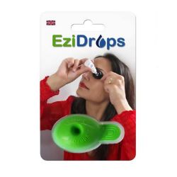EziDrops Eye Drop Applicator - Green