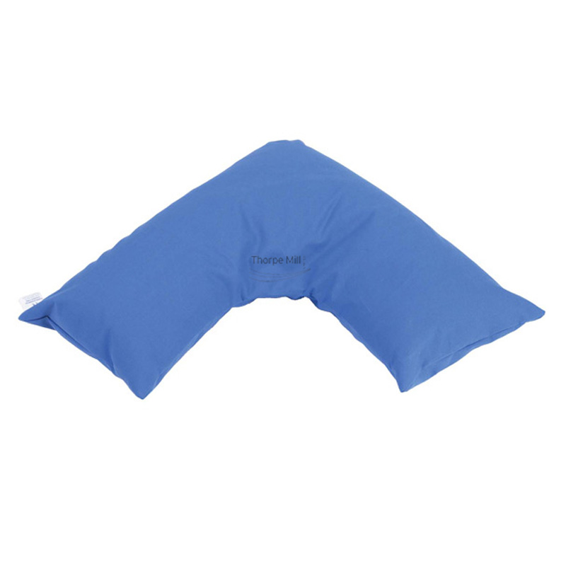 Picture of V - Shape Pillow with F.R. Royal Blue Cotton Cover