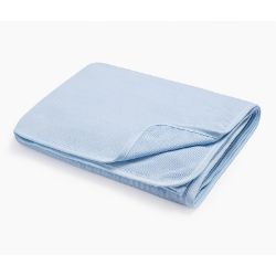 Picture of Sleep-Knit Thermal Polyester Knit Blanket (168 x 214cm) - Blue