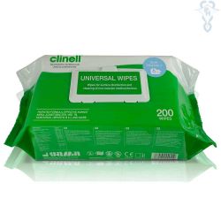 Picture of Clinell Universal Sanitising Wipes 22cm x 28cm (200)