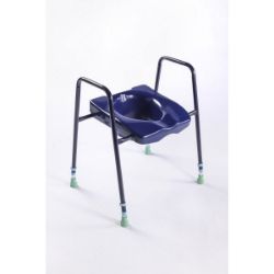 Picture of Blue Toilet Frame with Seat