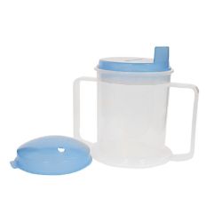 Adult Drinking Cup with 2 Handles & Lids