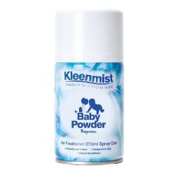 Picture of Kleenmist Aerosol Air Freshener - Baby Powder (12 x 270ml)
