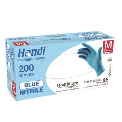 Handi Blue NITRILE PF Gloves / EXTRA LARGE (200)