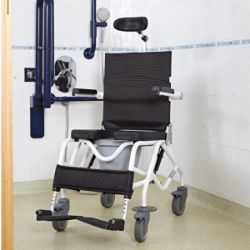 Picture of Mackworth M80 - Aluminium Tilt Transit Shower/Commode Chair