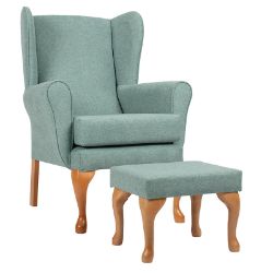 Drive Queen Anne Fireside Stool - Mink