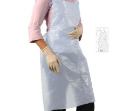 Picture of Regular Flat Pack Polythene Aprons - White (100)
