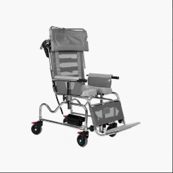Picture of Tilt-In-Space Shower Chair - ELECTRIC (18" Seat Width, Horseshoe Seat & Full Footrest)