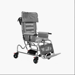 Picture of Tilt-In-Space Shower Chair - Electric (18" Seat Width, Horseshoe Seat & Full Footrest)