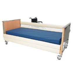 Picture of Profiling Bed Two Bar Rail Bumpers, 200cm, Open Ended - VELCRO Fastening
