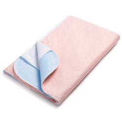 Picture of Sonoma Pink Bed Pad With Tucks (85 x 90 cm)