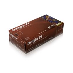 Picture of Aurelia Delight Clear VINYL PF Gloves / LARGE (100)