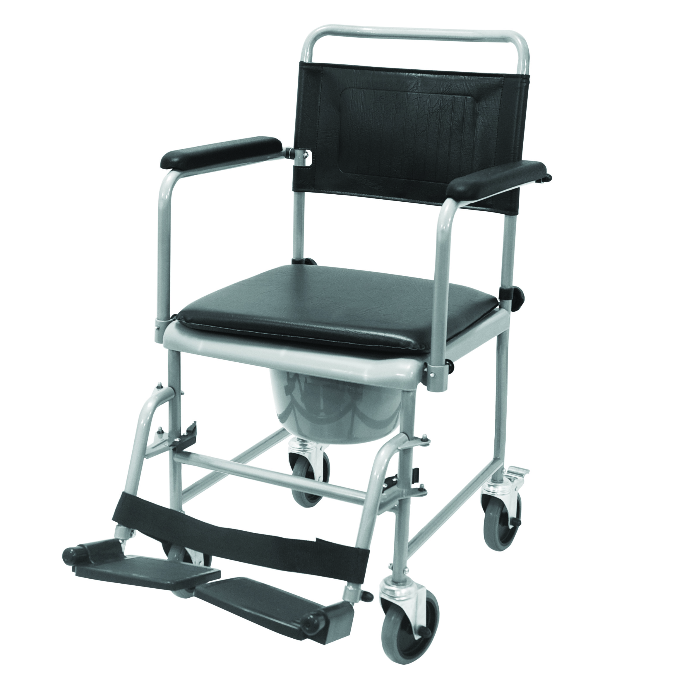 Picture of Glideabout Commode - 4 Brake Castors & Drop Down Armrests [TRS160]