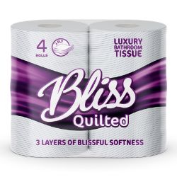 Picture of Bliss Triple Quilted Luxury Toilet Roll (40 Rolls)
