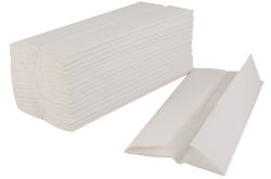 Picture of 2-Ply White C-Fold Hand Towels (2355) [CFW002N]