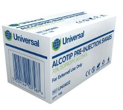 Picture of Pre-injection Antiseptic Wipes (100)