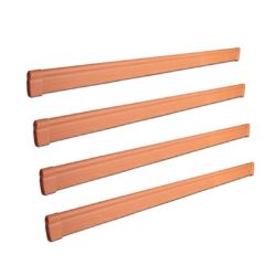 Picture of Extended Wooden Side Rail Kit in Beech for Casa Elite Profiling Beds (Includes Finger Kit)