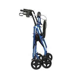 Lightweight Aluminium Rollator with 6" Wheels (Blue) 