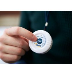 WIRELESS Alerta Nurse Call Button (with Holder & Strap)