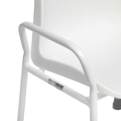 Foxton Stationary Shower Chair - Stackable & Fixed Height  **