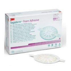 Picture of 3M™ Tegaderm OVAL Foam Adhesive Dressing - 14cm x 15cm (5)