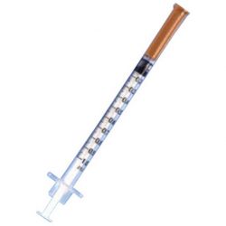 Picture of 1ml Plastipak Tb Syringe Without Dead Space 26g x 1/2" Needle (100/pack)