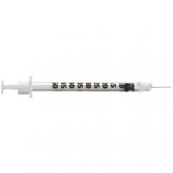 Picture of BD Microfine Insulin Syringe with Needle 0.5ml 29g (200) **
